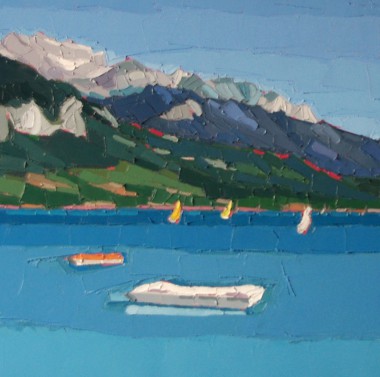 Le Lac d'Annecy et ses montagnes