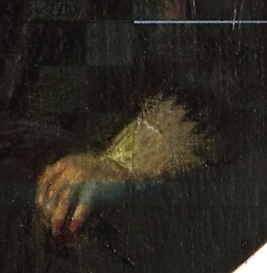 Neo Pentimenti - Decomposition VIII after Frans Hals - detail