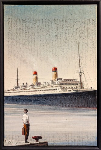 Un matin, sur le port