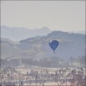 9 avril, Montgolfière dans la lumière du matin