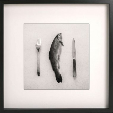 Fish on the table - avec cadre