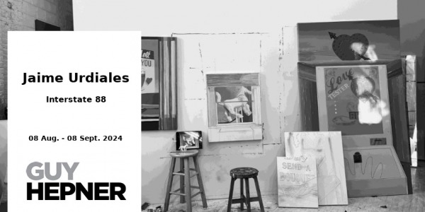 EXHIBITION // JAIME URDIALES - INTERSTATE 88  // GUY HEPNER // NEW YORK