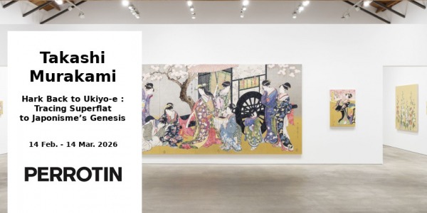 EXHIBITION // TAKASHI MURAKAMI - HARK BACK TO UKIYO-E // PERROTIN // LOS ANGELES